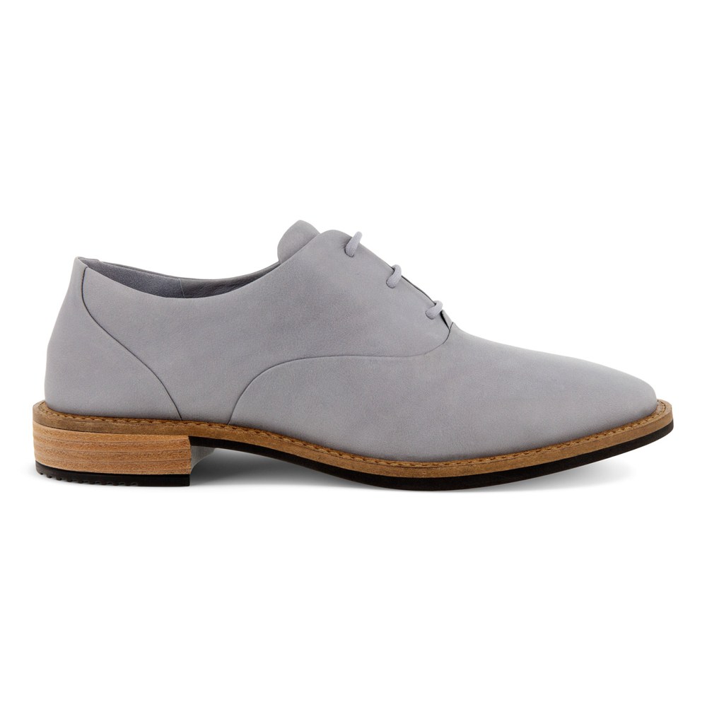 Womens Dress Shoes - ECCO Sartorelle 25 Tailored - Grey - 1265JHRNV